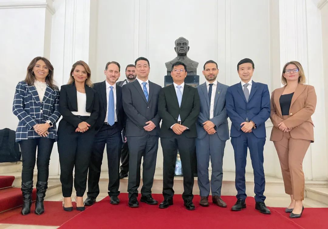 陈滨董事长会晤巴西总统府民事办公室主任、基础设施部部长等政府领导