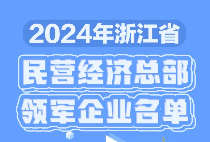 万丰获评浙江省民营经济总部领军企业