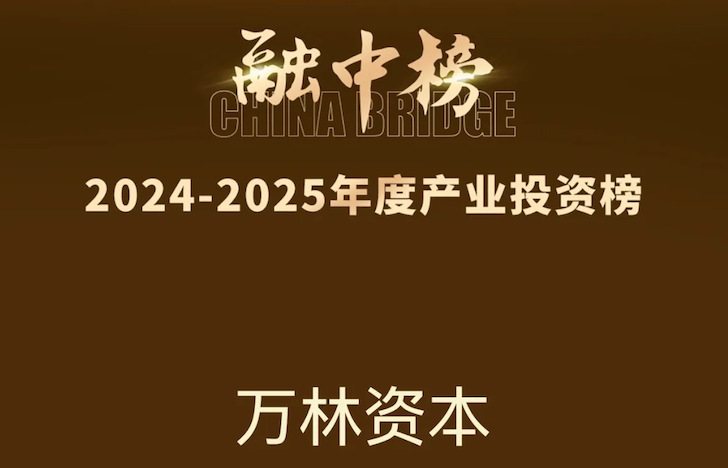 万林国际荣膺最佳投资机构奖！