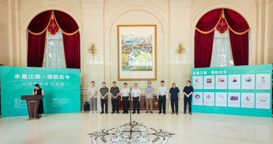 中国画名家作品展在莲花大厦隆重开幕